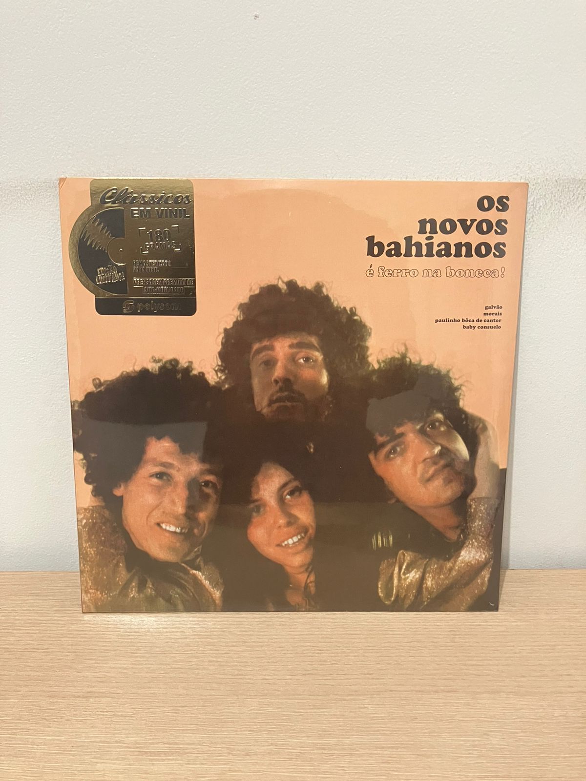 Lp Vinil Os Novos Baianos É Ferro Na Boneca! Novo Lacrado