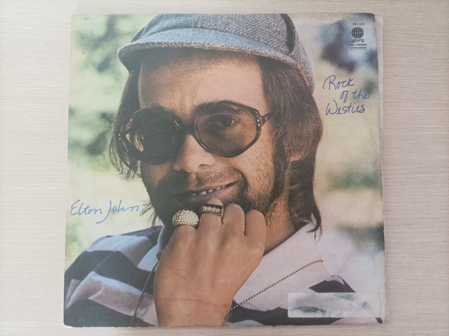 Lp Vinil Elton John Rock of the Westies Com encarte