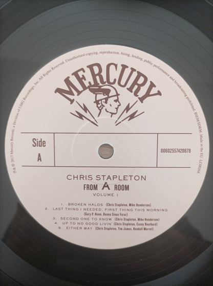 Lp Vinil Chris Stapieton From a Room Vol. 1 Com encarte