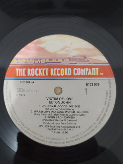 Lp Vinil Elton John Victim Of Love