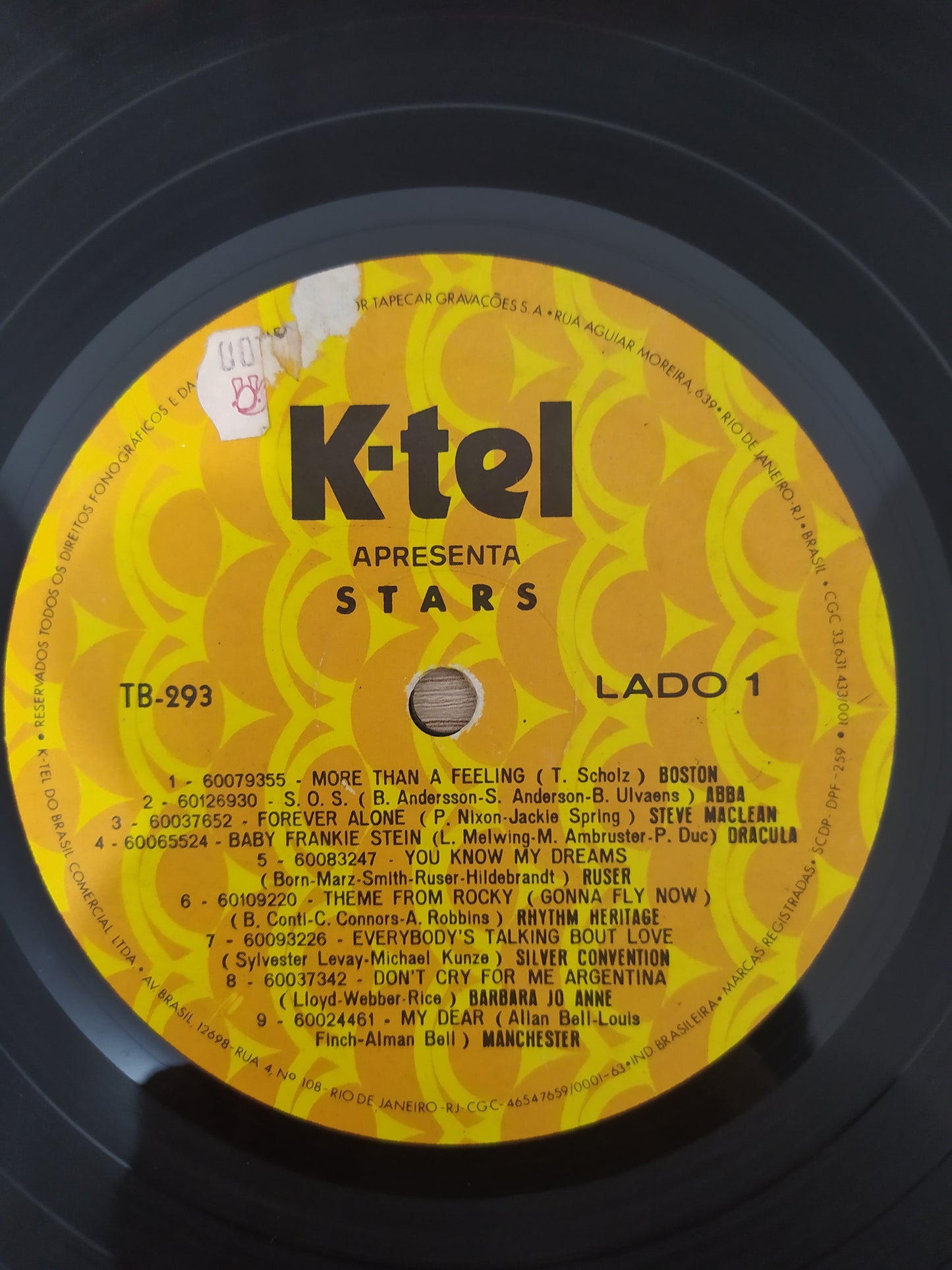 Lp Vinil K-tel Apresenta Stars