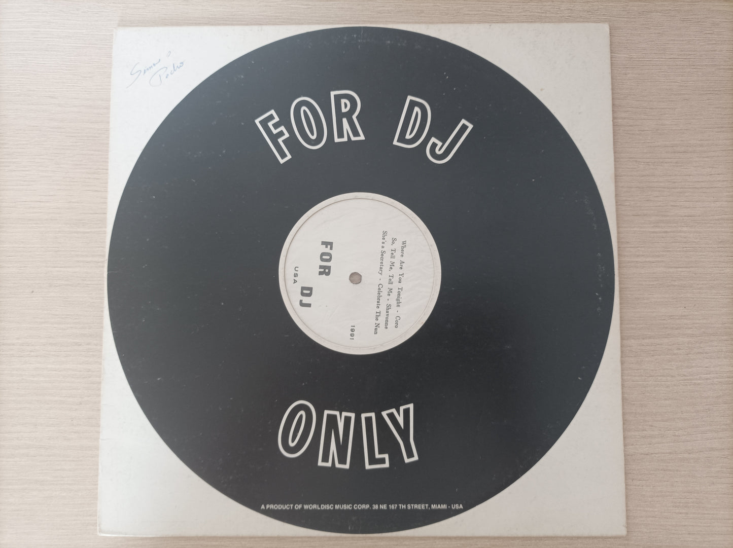 Lp Vinil For DJ Only