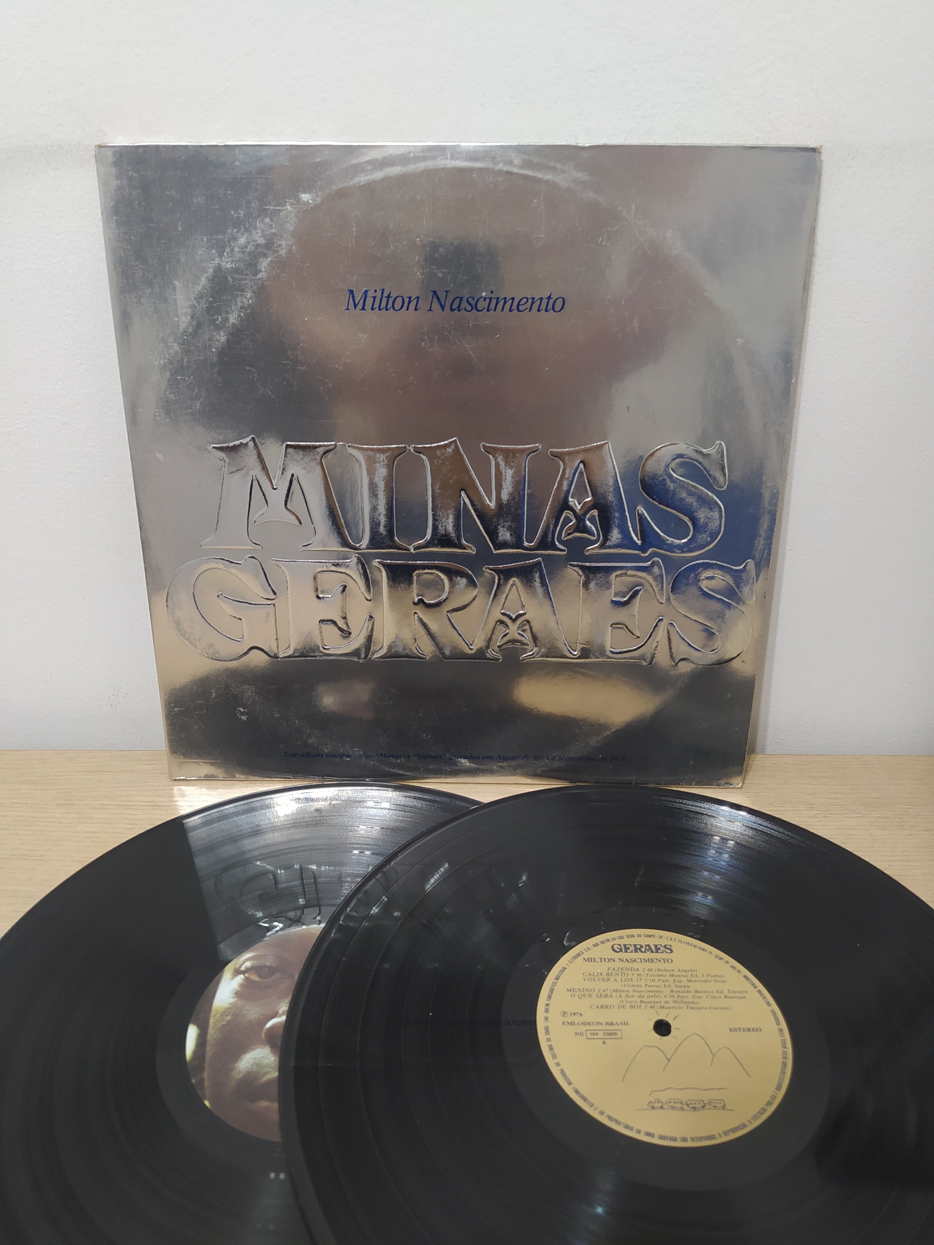 Lp Vinil Milton Nascimento Minas Geraes Duplo – Searom Discos