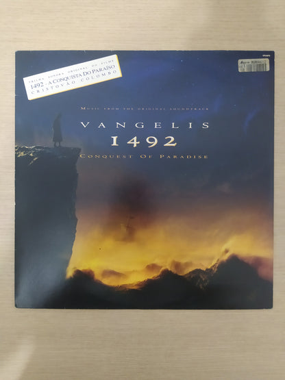 Lp Vinil Vangelis Conquest Of Paradise Conquista do Paraíso