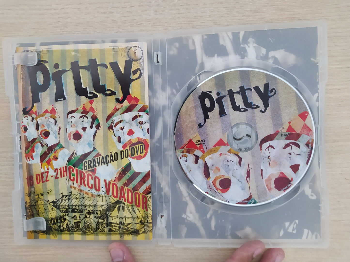 Dvd Pitty Trupe Delirante no Circo Voador