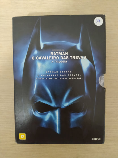 Dvd Box Batman O Cavaleiro das Trevas Trilogia 3 Dvds