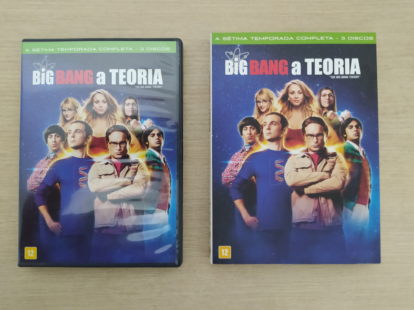 Dvd Lote Big Bang A Teoria 1ª a 7ª Temporada 22 Dvds