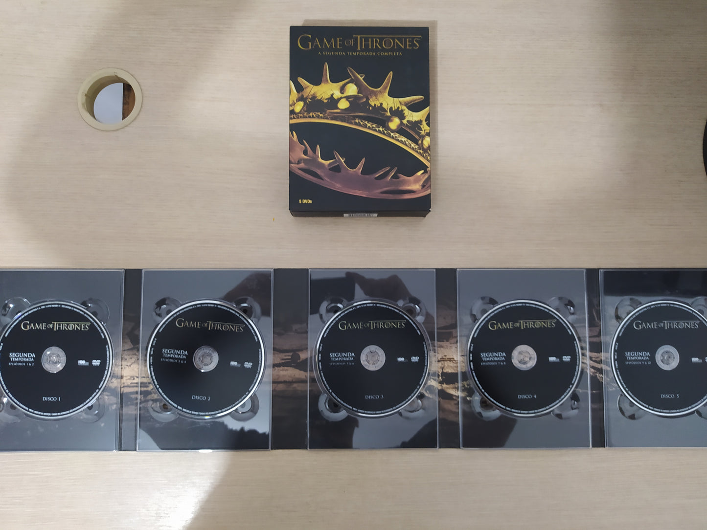 Dvd Lote Boxes Game Of Thrones 1ª a 6ª Temporada 30 Dvds