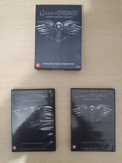 Dvd Lote Boxes Game Of Thrones 1ª a 6ª Temporada 30 Dvds