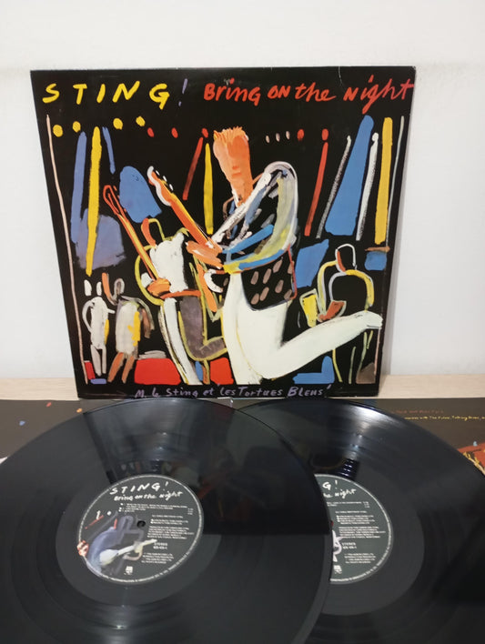 Lp Vinil Sting Bring On The Night Duplo Com Encartes