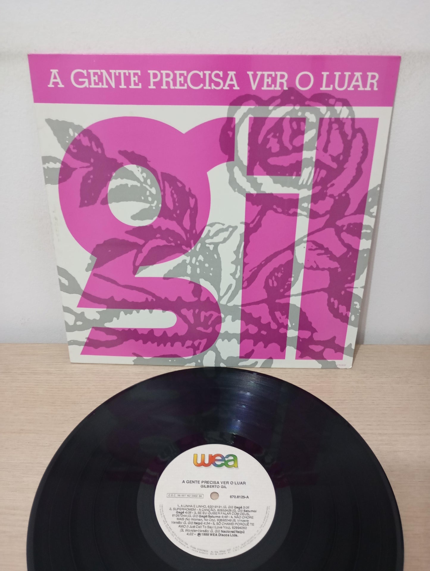 Lp Vinil Gilberto Gil A Gente Precisa Ver O Luar