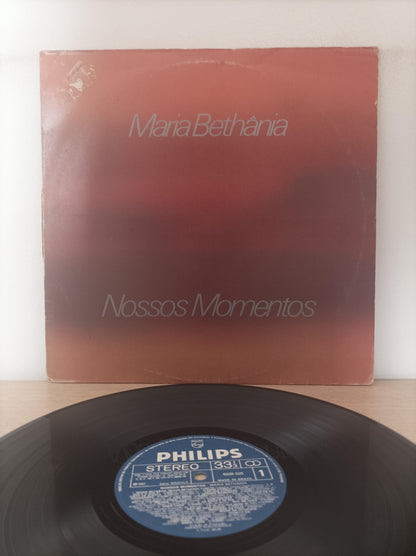 Lp Vinil Maria Bethânia Nossos Momentos