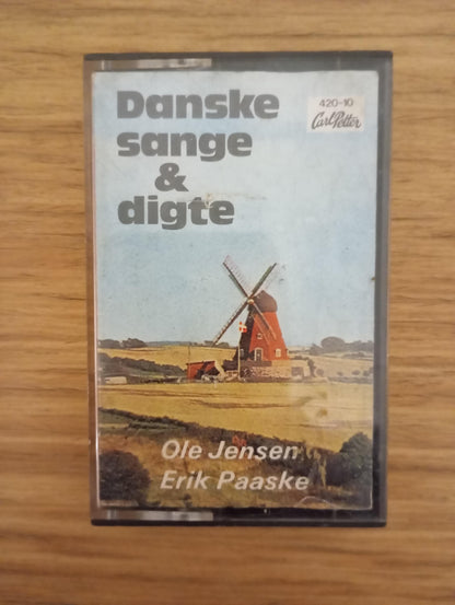 Fita K7 Cassete Danske Sange & Digte Importado