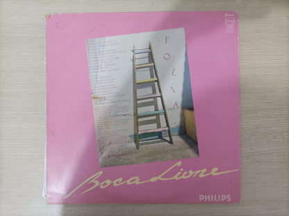 Lp Vinil Boca Livre Folia Com Encarte