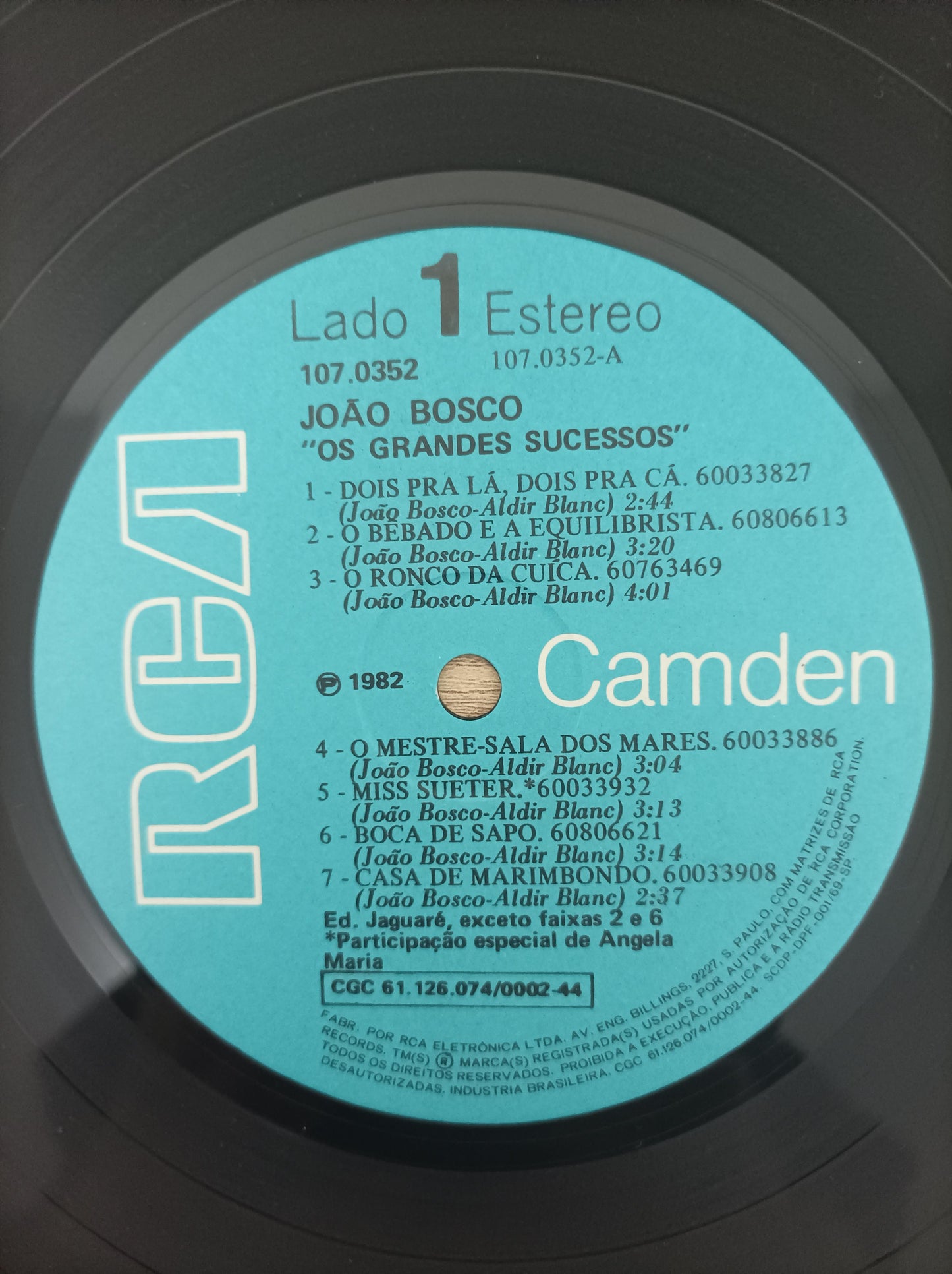 Lp Vinil João Bosco Os Grandes Sucessos