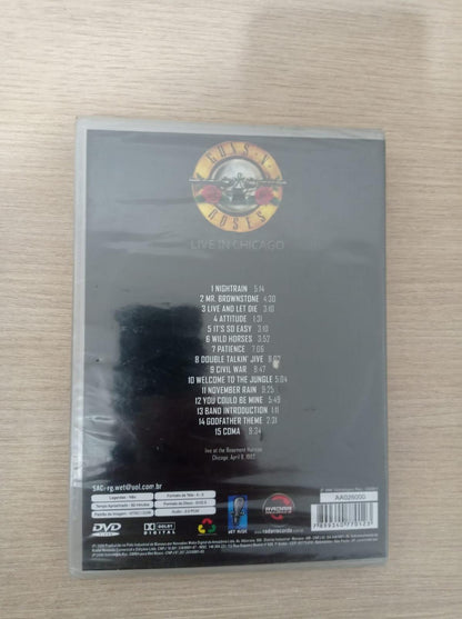 DVD Guns N' Roses Live In Chicago Lacrado