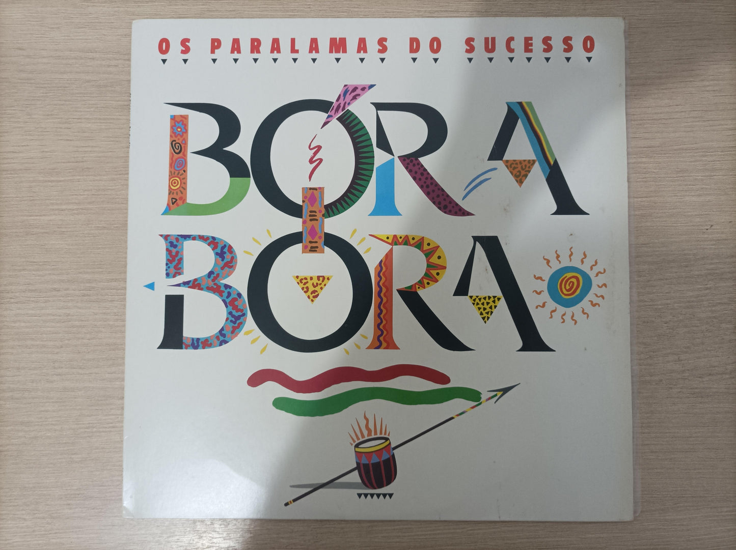 Lp Vinil Os Paralamas Do Sucesso Bora-Bora Com Encarte