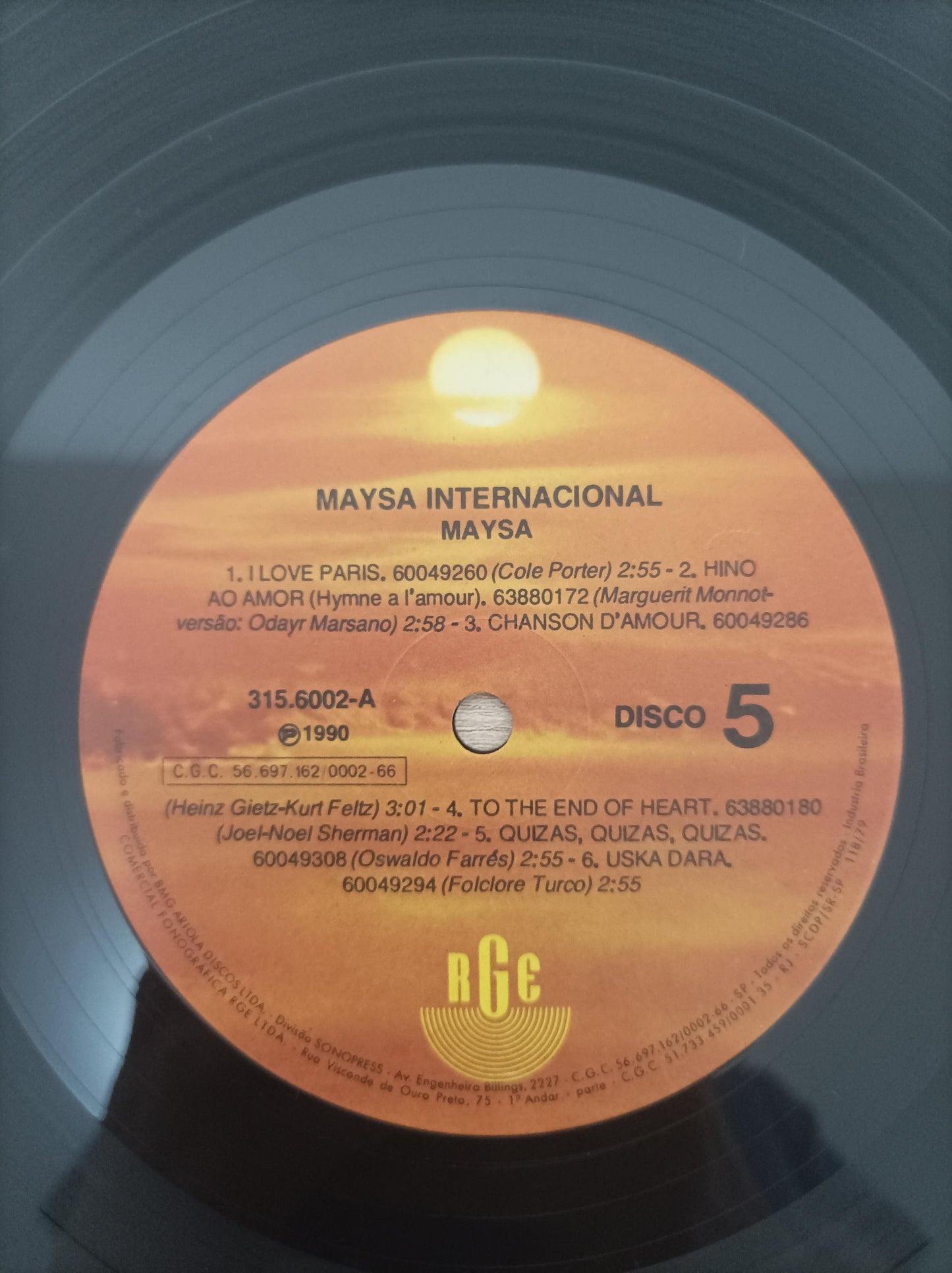 Lp Vinil Maysa Matarazzo Viva Maysa Quíntuplo Com Encarte