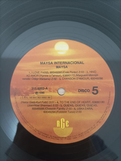 Lp Vinil Maysa Matarazzo Viva Maysa Quíntuplo Com Encarte