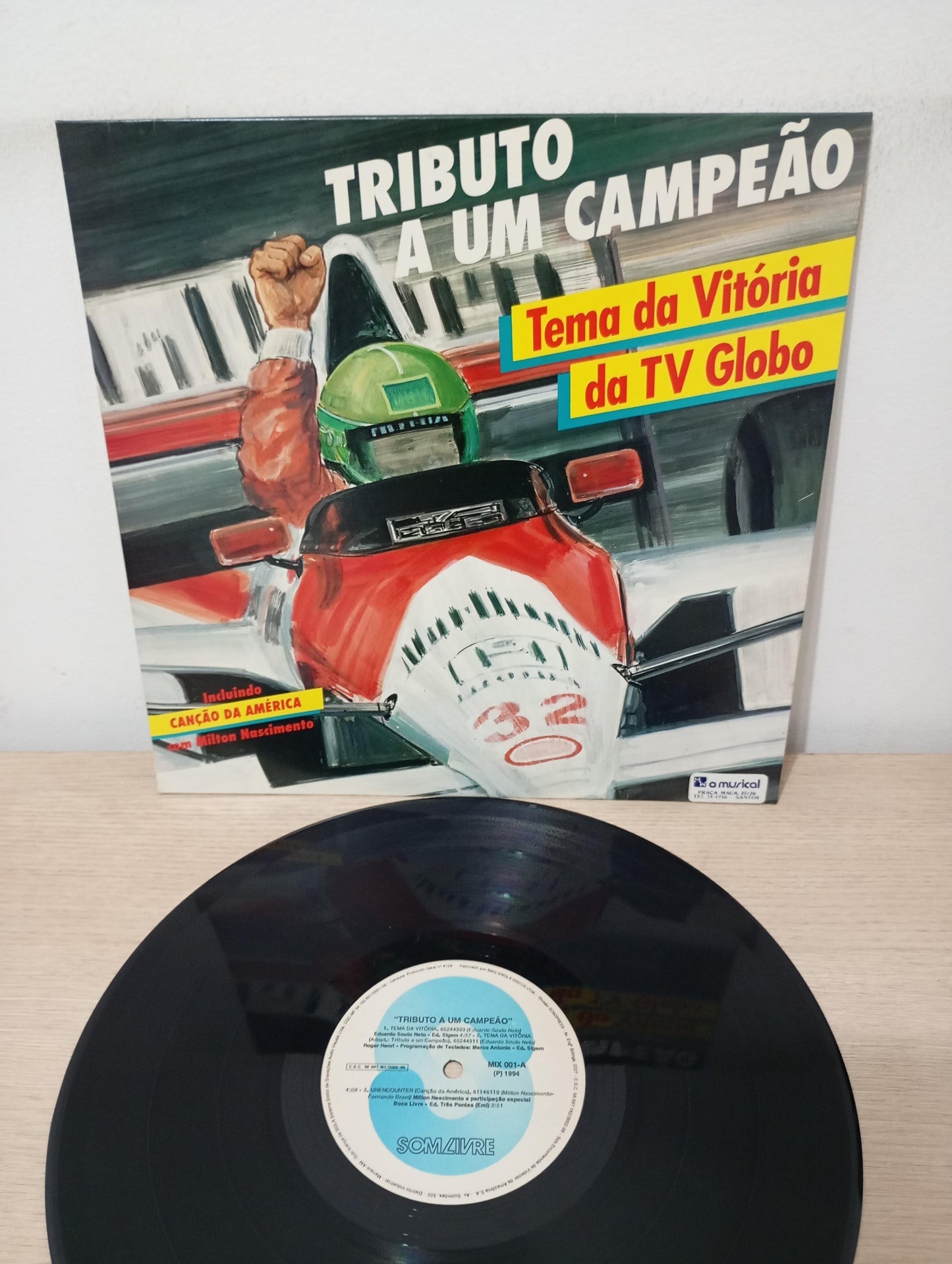 Lp Vinil Tema da Vitória Tributo A Um Campeão