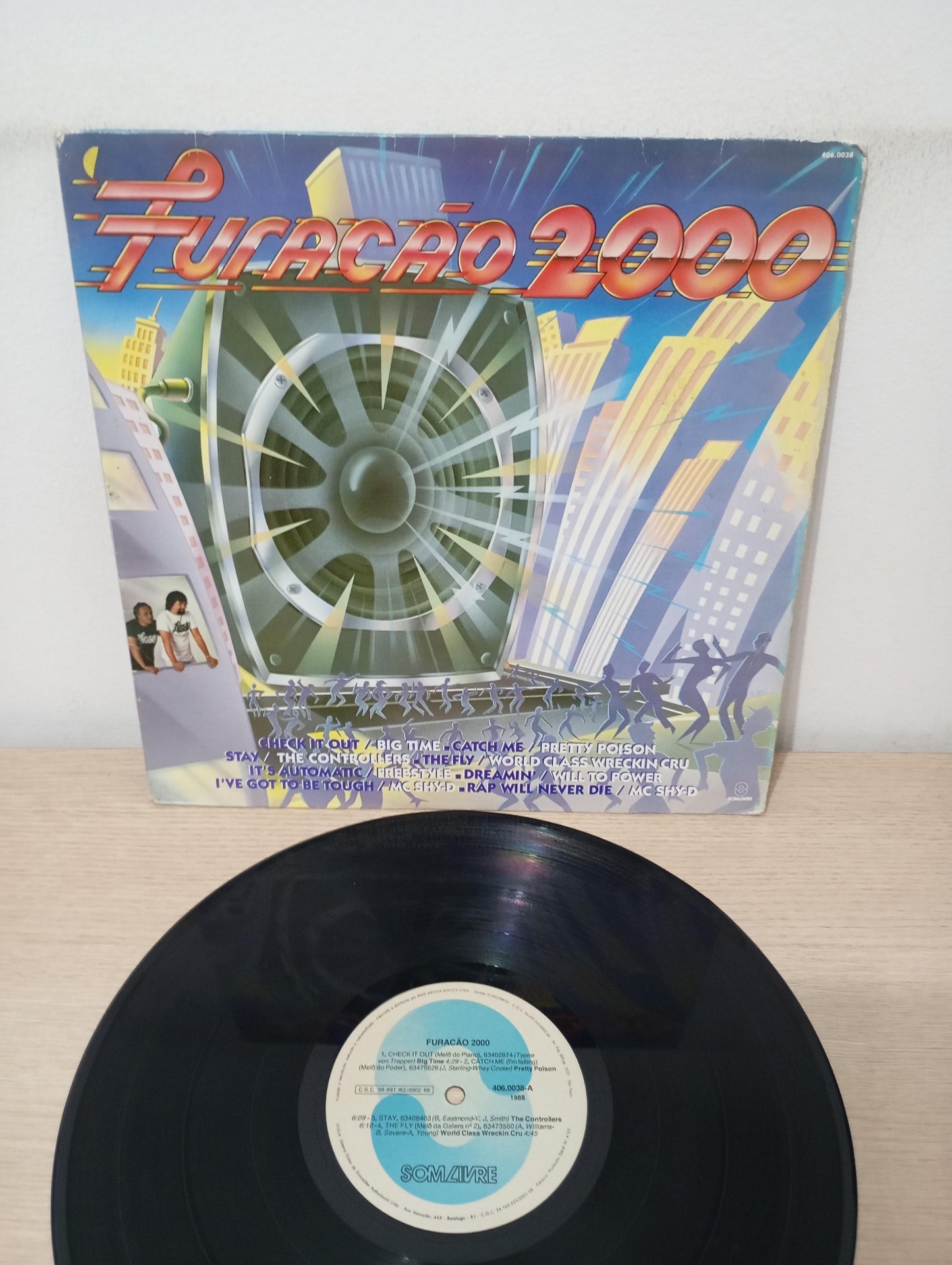 Lp Vinil Furacão 2000 1988