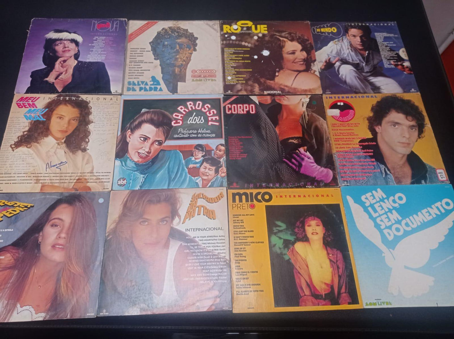 Lp Vinil Lote 12 Unidades Novelas