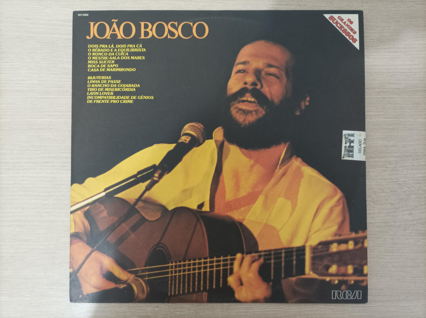 Lp Vinil João Bosco Os Grandes Sucessos