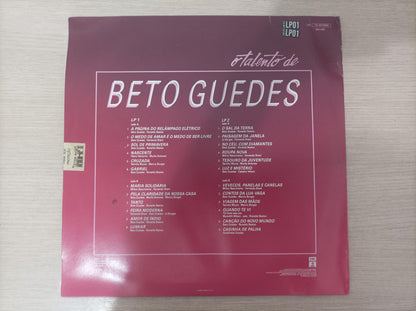 Lp Vinil Beto Guedes O Talento de Duplo Com Encarte