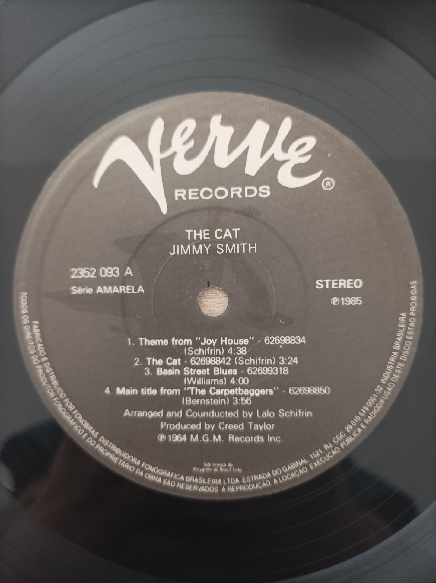 Lp Vinil Jimmy Smith The Cat