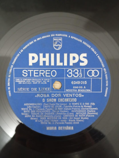 Disco Vinil Rosa Dos Ventos Maria Bethânia A