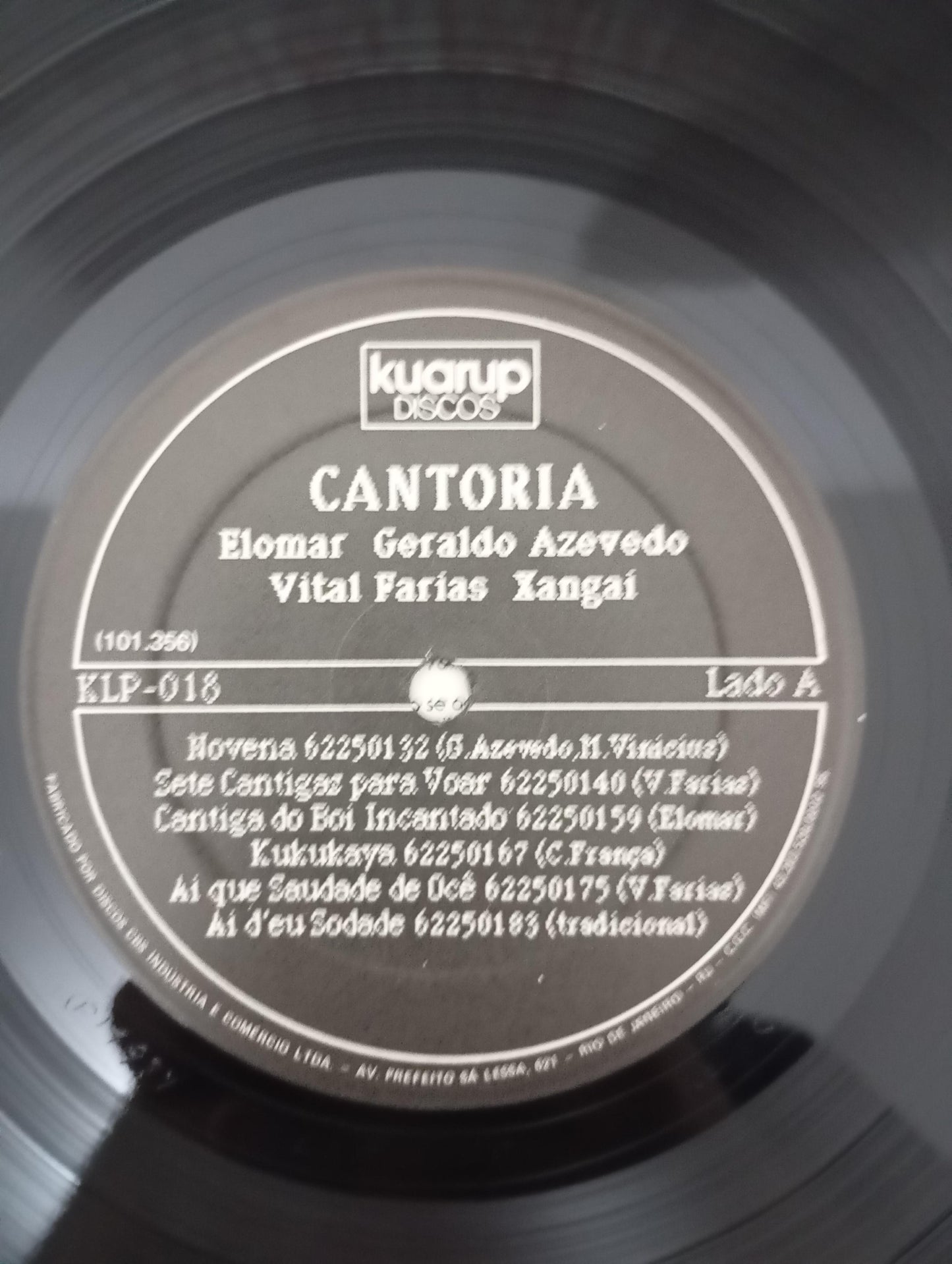 Lp Vinil Elomar, Geraldo Azevedo, Vital, Xangai Cantoria