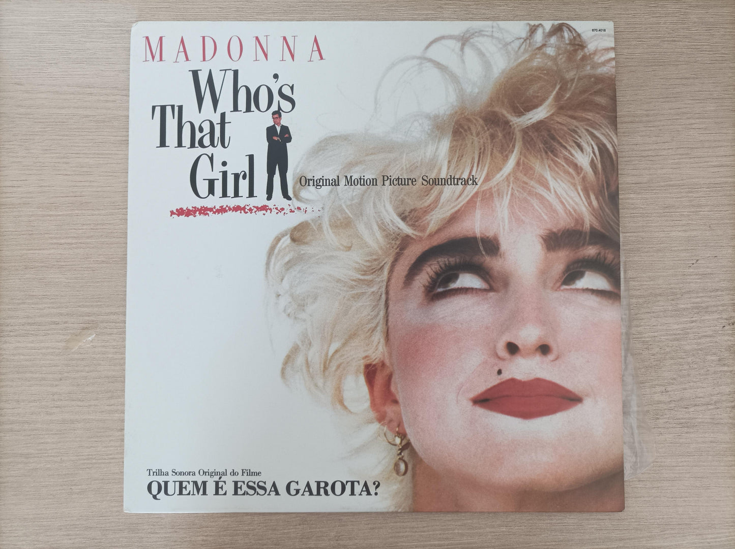 Disco Vinil Who that girl Quem é essa garota Madonna Encarte