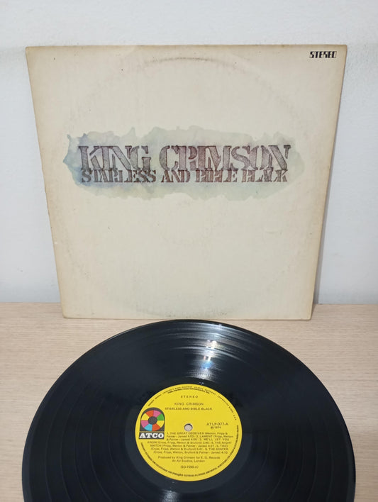 Lp Vinil King Crimson Starless And Bible Black