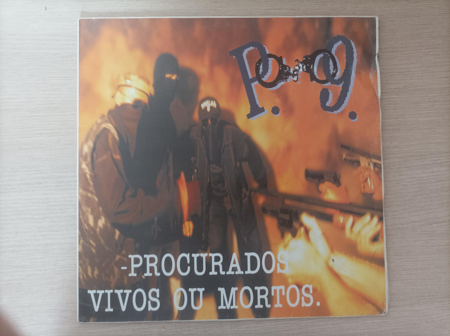 Lp Vinil Pavilhão 9 Procurados Vivos Ou Mortos Com Encarte