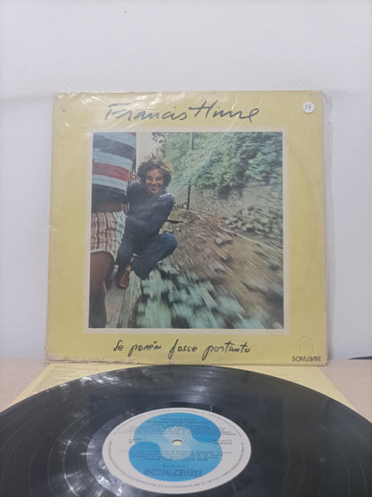 Lp Vinil Francis Hime Se Porém Fosse Portanto Com Encarte