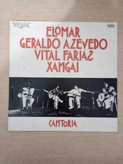 Lp Vinil Elomar, Geraldo Azevedo, Vital, Xangai Cantoria