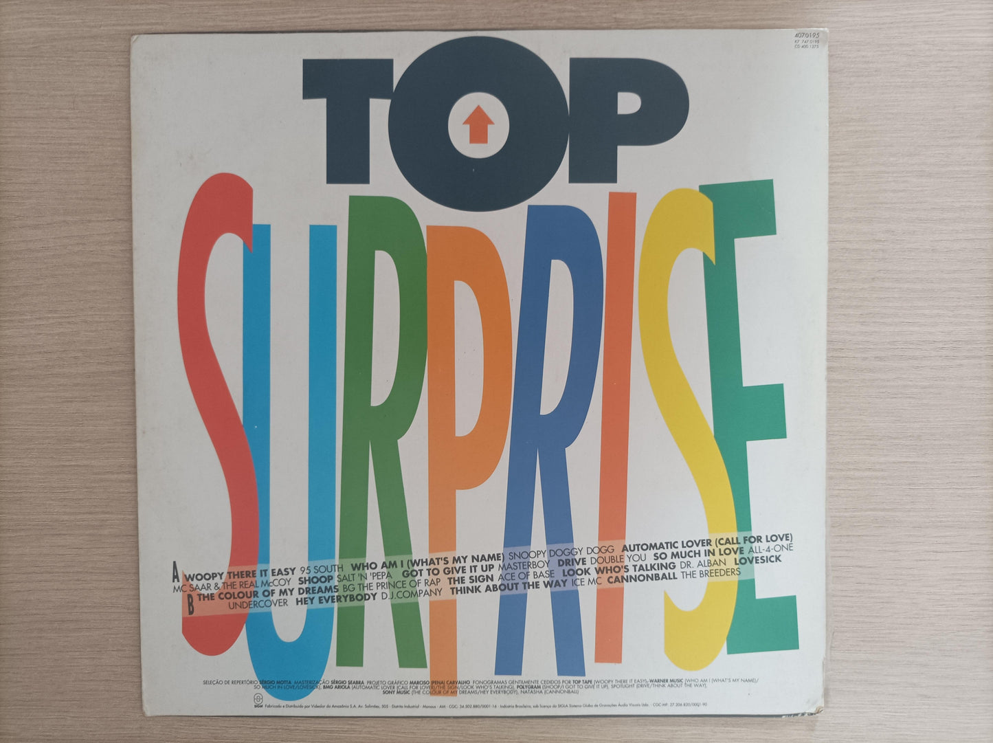 Lp Vinil Top Surprise