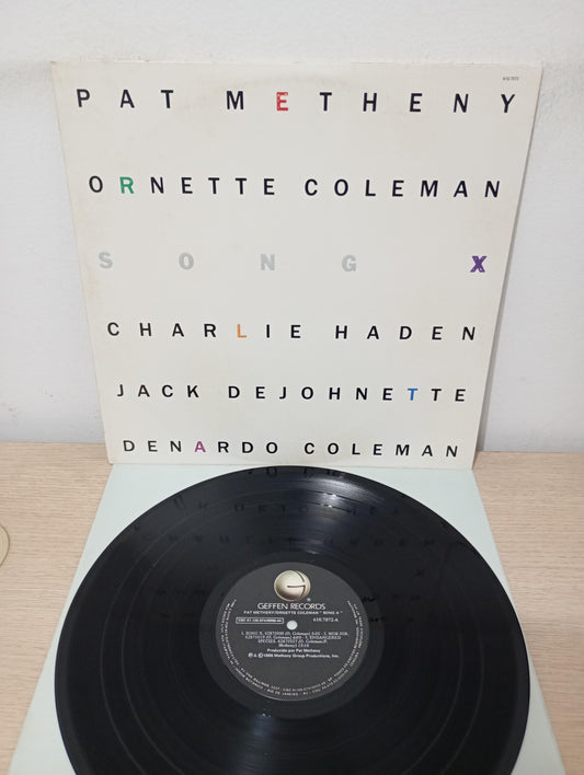 Lp Vinil Pat Metheny Song X Com Encarte