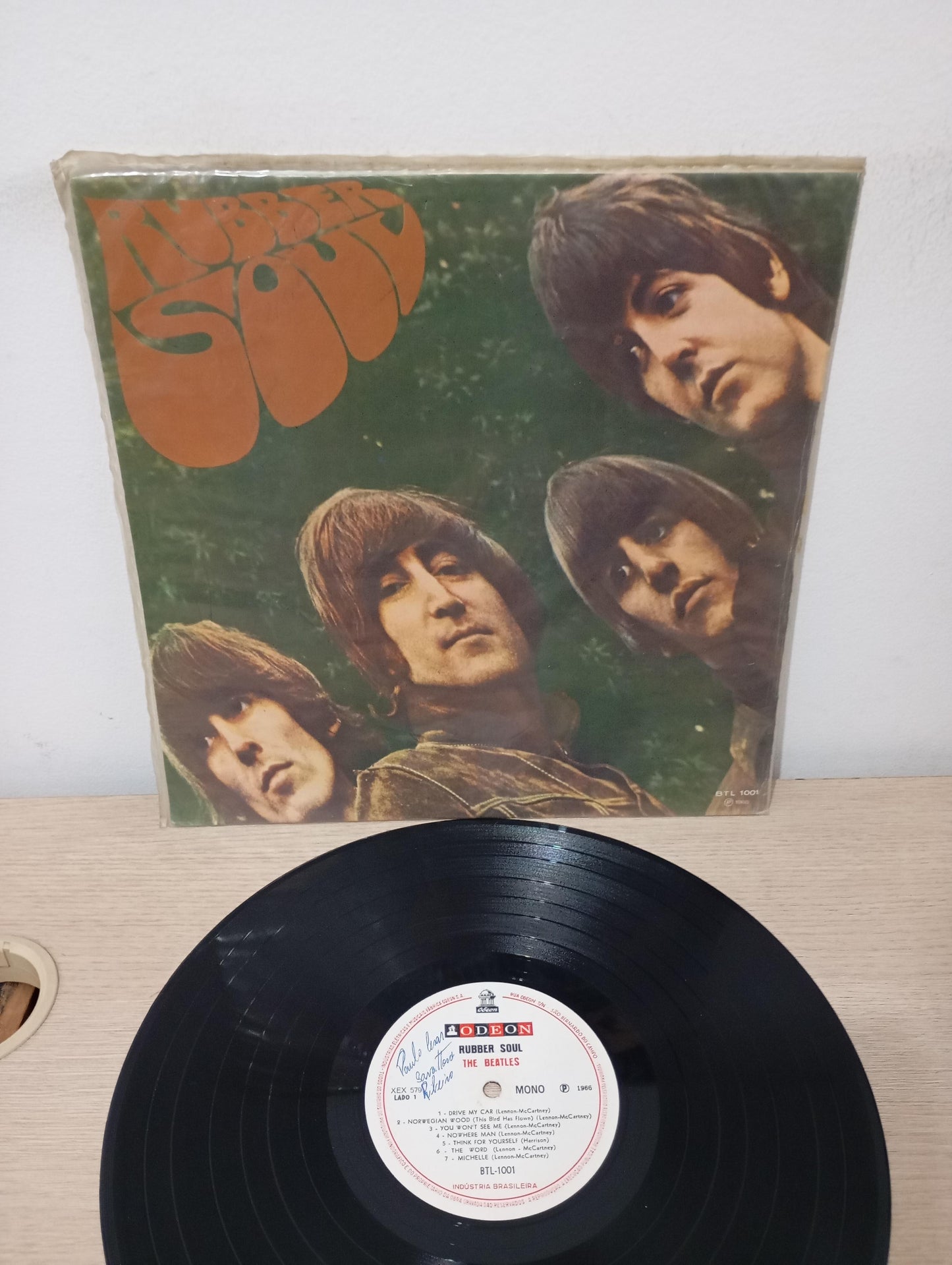 Disco Vinil Rubber Soul Mono The Beatles A