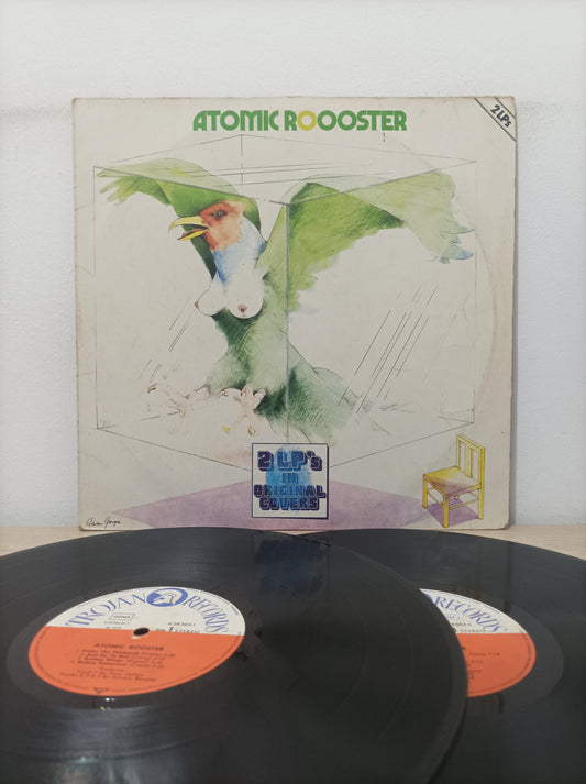 Lp Vinil Atomic Rooster Death Walks Behind U Duplo Importado