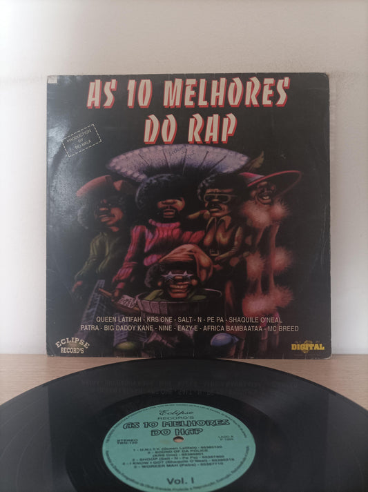 Lp Vinil As 10 Melhores Do Rap Vol. 1