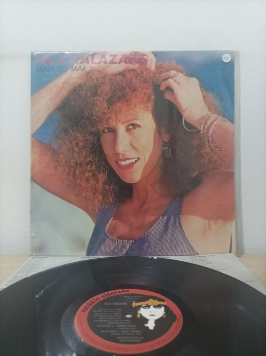 Lp Vinil Teca Calazans Mina Do Mar Com Encarte