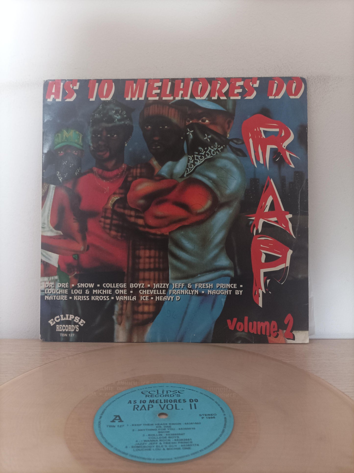 Lp Vinil As 10 Melhores do Rap Vol. 2