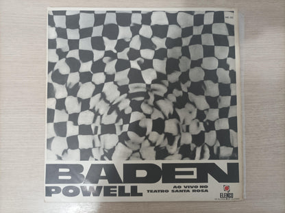 Lp Vinil Baden Powell Ao Vivo No Teatro Santa Rosa C Encarte