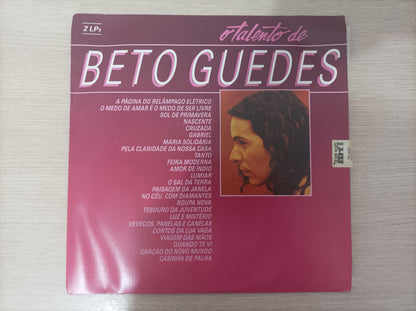 Lp Vinil Beto Guedes O Talento de Duplo Com Encarte