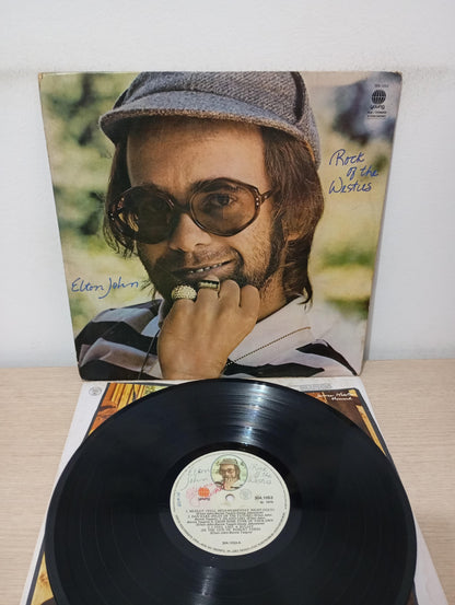 Disco Vinil Rock Of The Westies Elton John Com Encarte A