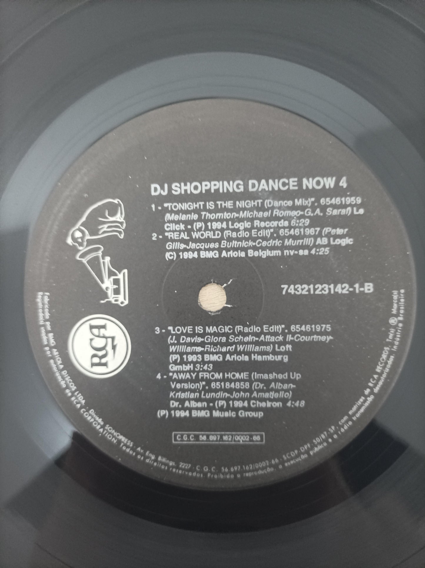 Lp Vinil DJ Shopping Dance Now 4