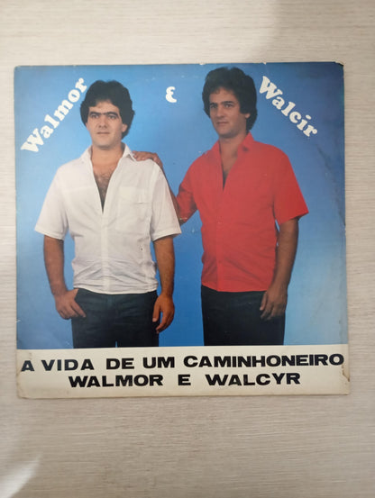 Lp Vinil Walmor e Walmir A Vida de Um Caminhoneiro