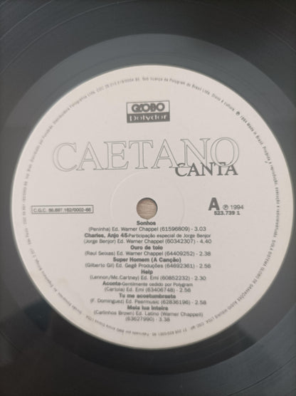 Lp Vinil Caetano Veloso Canta