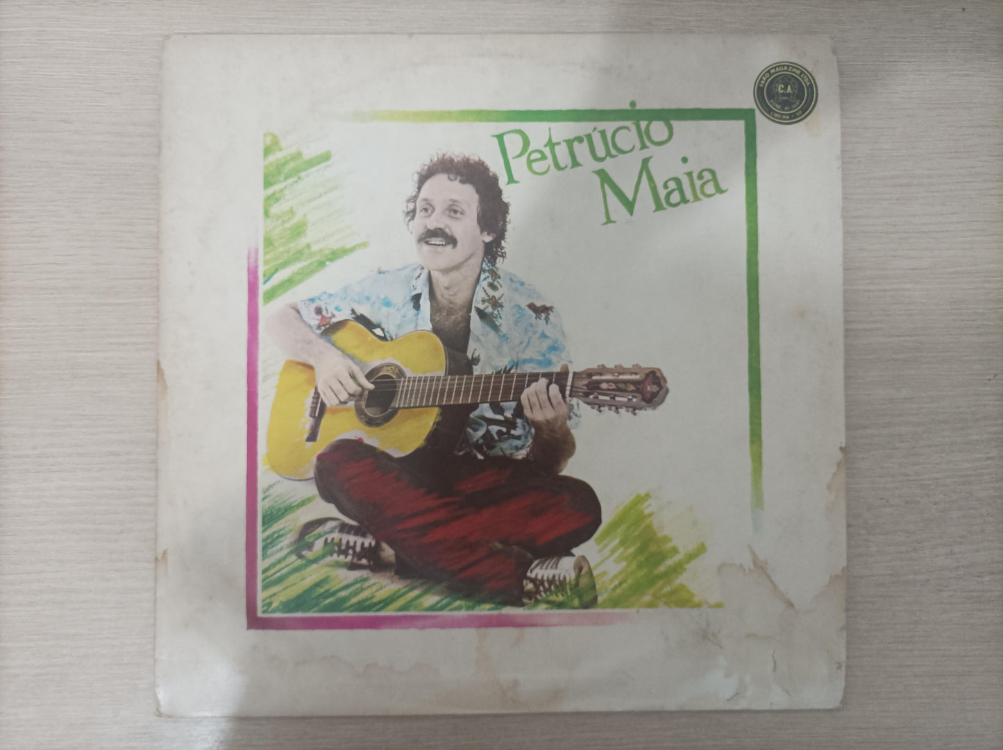 Lp Vinil Petrúcio Maia Melhor Que Mato Verde Com Encarte